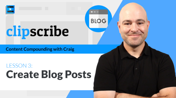 Lesson 3 - How to Create a Blog Posts