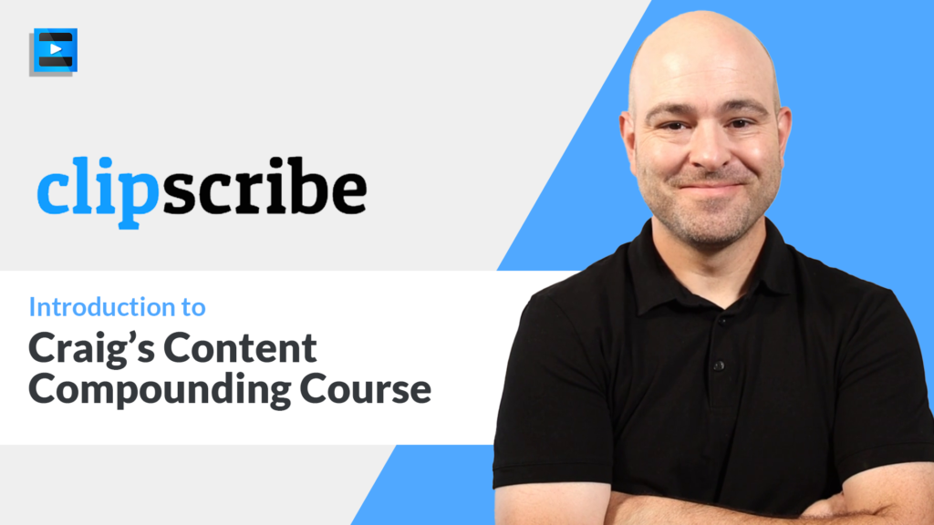 Craig's Content Compounding Course